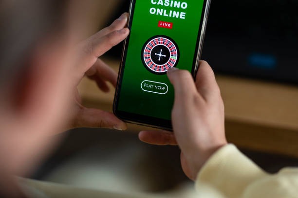 dollar toto mobile app interface showing live blackjack table and account menu